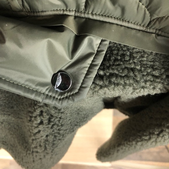 NWT Veronica Beard Leo High Pile Fleece Quilted Pullover size M - Picture 13 of 15